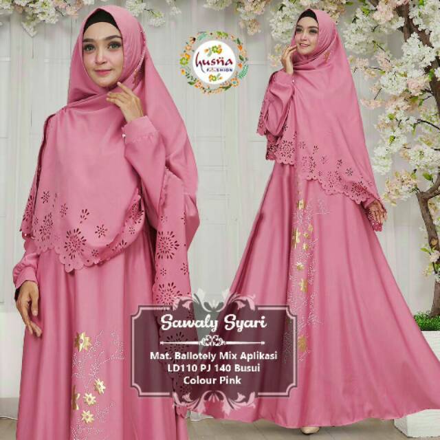 GAMIS SYARI SAWALY ORI SOLO