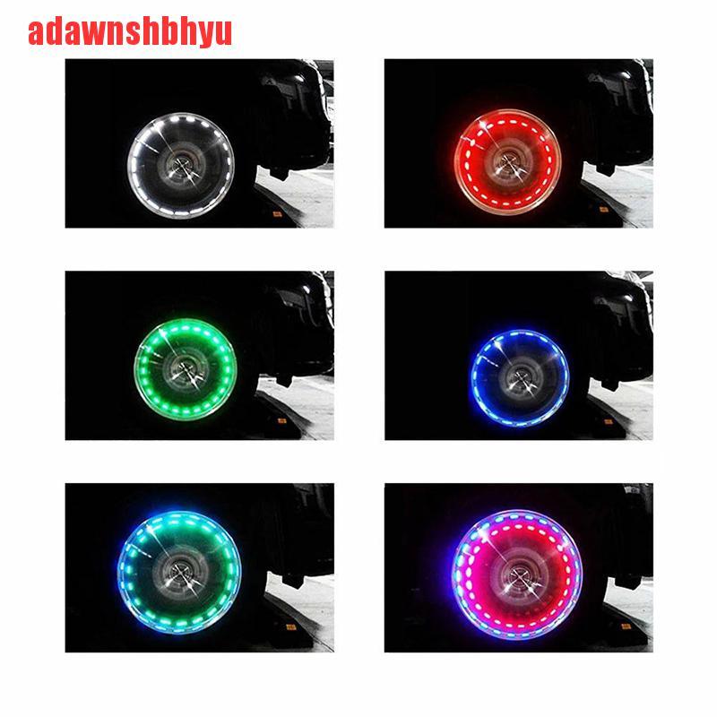 Lampu Roda Ban Mobil 12 Led 4 Mode Tenaga Surya