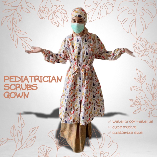 Pediatrician Scrub Gown (APD)