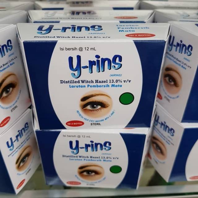 Yrins / Y rins larutan pembersih mata isi 2 btl