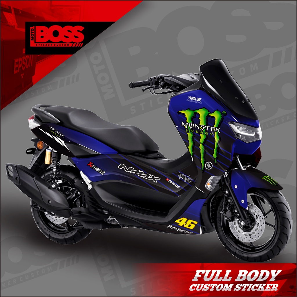 Decal Sticker Stiker Nmax 2020 2021 2022 Full Body New Nmax Motif livery