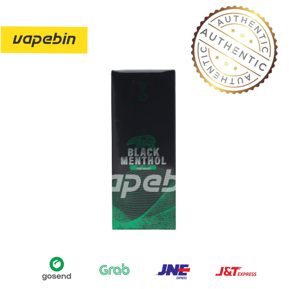 LIQUID BLACK MENTHOL SALT NIC - LIQUID BLACK MENTHOL POD SERIES - 30ML