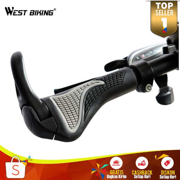 Gagang Sepeda Rubber Ergonomic Grip MTB Handlebar Nyaman Digunakan Stang Sepeda Keren Stang Aman