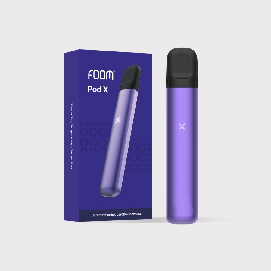 FOOM NEW POD : FOOM POD X KIT 580MAH FOOD AUTHENTIC