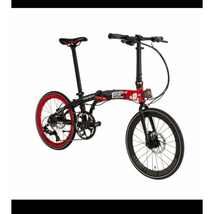 FoldingBike/Sepeda Lipet Element 20 Ecosmo 10Speed Damn Sumpah Pemuda