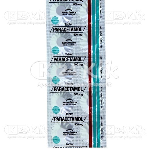 PARACETAMOL 500mg 1 TABLET (Eceran)