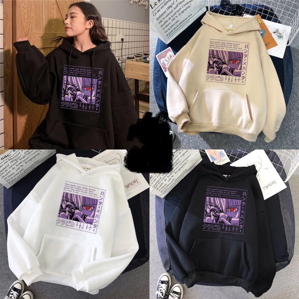 KILLUA ZOLDYCK HUNTER X HUNTER ANIME SWEATER HOODIE OVERSIZE