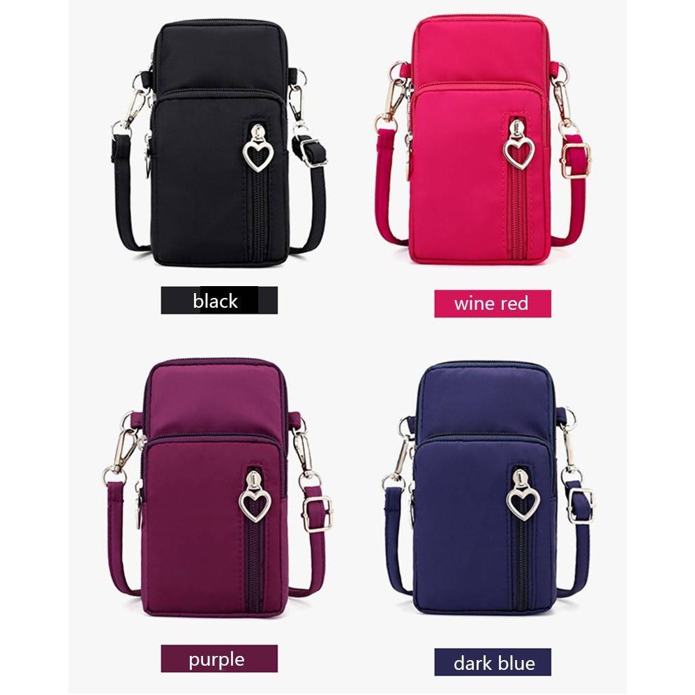 TAS SELEMPANG WANITA TERBARU IMPOR TAS HP MINI