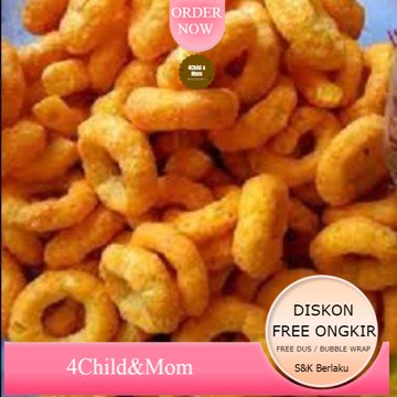 

Ring Cheese Bantal Keju Snack Cemilan Ciki 200gr