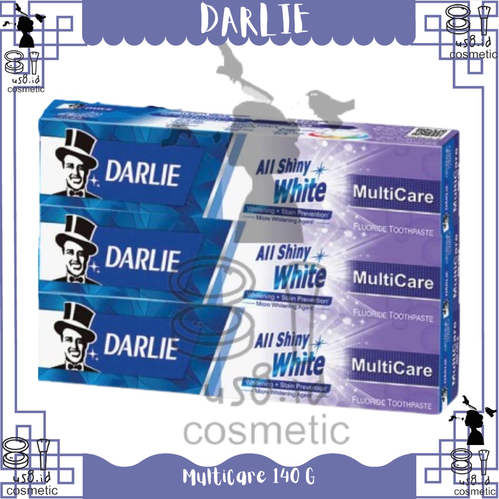 Darlie Toothpaste BAKING SODA 140gr / LIME MINT / CHARCOAL CLEAN / ALL SHINY WHITE 140g 175gr 225gr