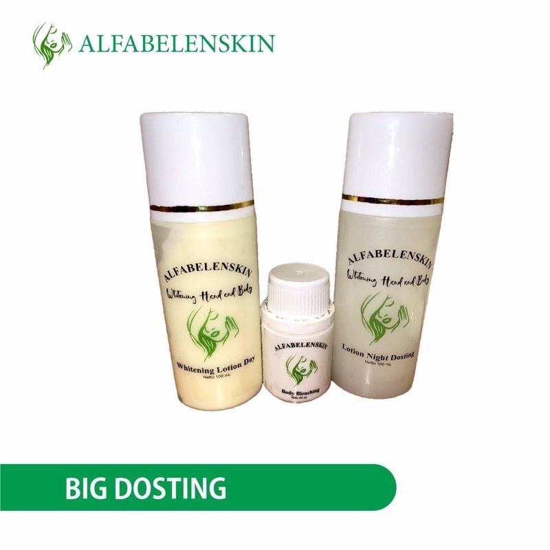 (FREE GIFT)PAKET BADAN DOSTING ALFABELENSKIN