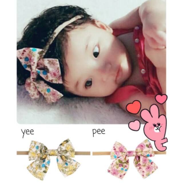 BANDANA BANDO PITA ANAK BAYI BABY HEADBAND HAIRBAND YEEPEE