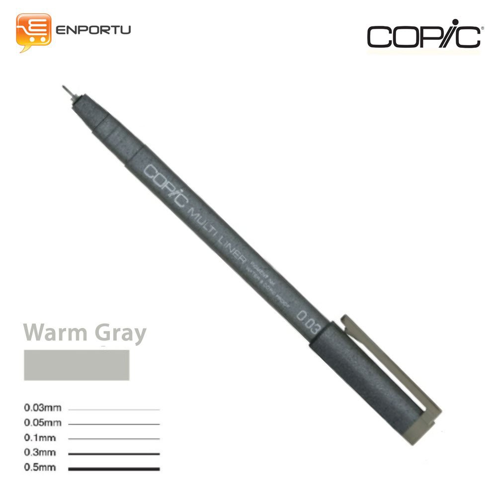 

Diskon Copic Multiliner Individual Warm Gray 0.03mm Murah