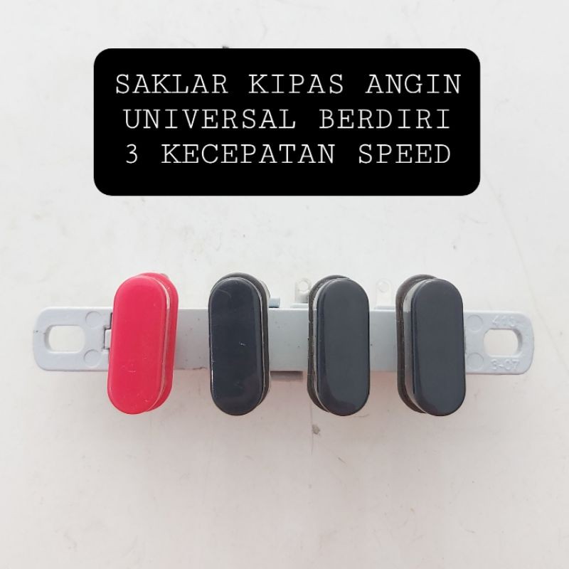 Saklar Kipas Angin Universal 3 Kecepatan Speed