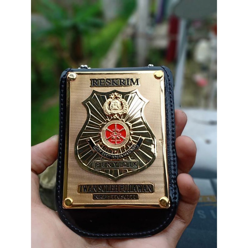 KALUNG LENCANA PAMA  PREMIUM / KALUNG PENYIDIK / KALUNG LENCANA POLISI / JUAL KALUNG PAMA EMAS | BIS