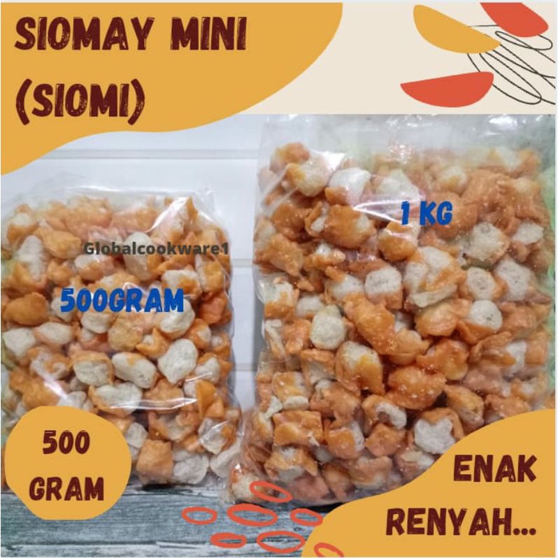 

SIOMAY MINI KERING 500 GRAM TOPING BASO ACI, MIE INSTAN DLL
