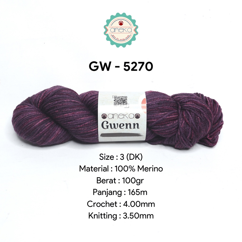 Benang Rajut Gwenn Yarn / Merino - Premium - 5270