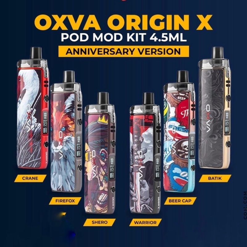 OXVA Origin X Pod Mod Kit Anniversary Edition Limited 4.5ML