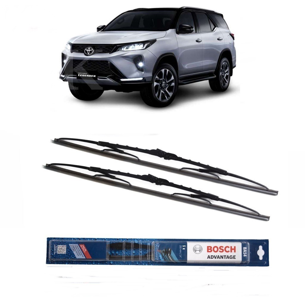 Bosch Wiper Toyota New Fortuner Frame Besi - 2 buah/Set 17-22