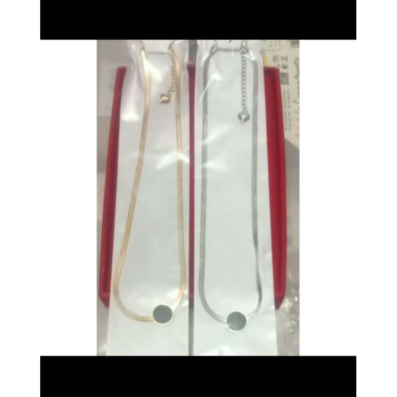 RL78. Kalung titanium wanita 45 cm
