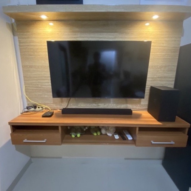 Back Drop Tv Minimalis