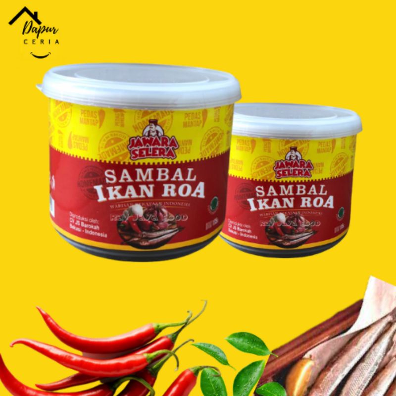 

SAMBAL IKAN ROA ENAK & MURAH