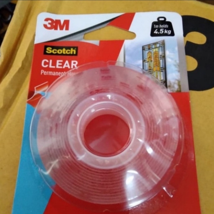 

perekat-pengikat- original usa 3m - double tape 3m - lem 3m bening - super kuat lengket -pengikat-