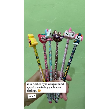 

pensil kayu smiggle scented