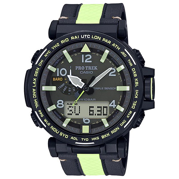 JAM TANGAN CASIO PROTREK PRG-650YL-3D PRG 650YL 3D ORIGINAL RESMI