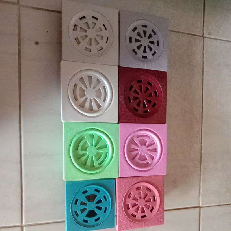 floor drain floordrain saringan pembuangan lantai wc toilet kamar mandi plastik pink putih maroon hi