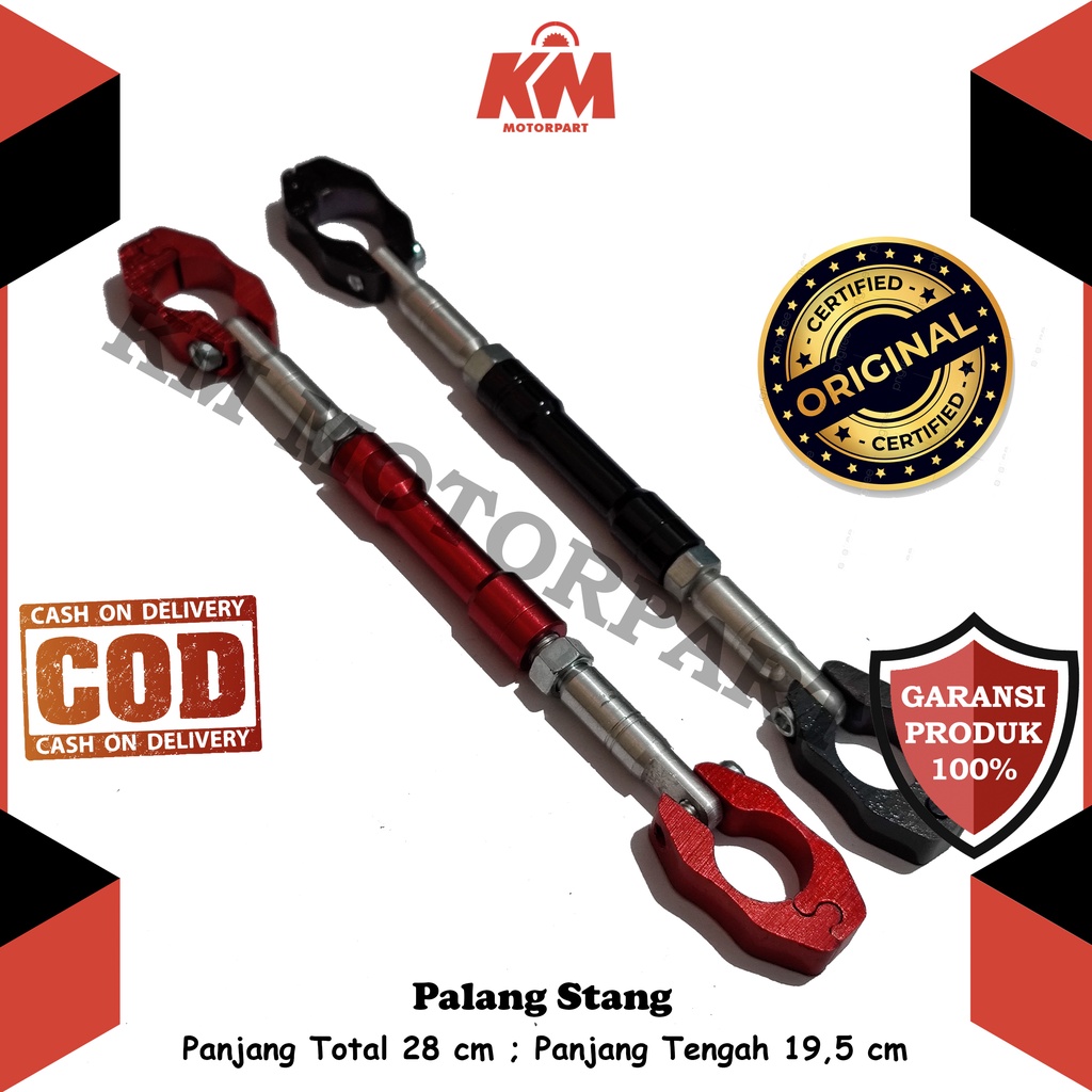 Palang Stang Motor Universal Stabilizer Setang CNC Variasi Beat Vixion PCX NMax Aerox Dll