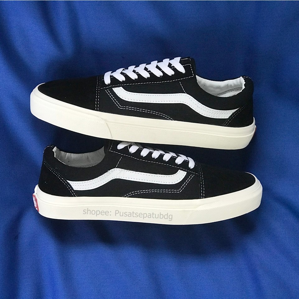 (OBRAL) VANS OLDSKOOL OG BLACK WHITE