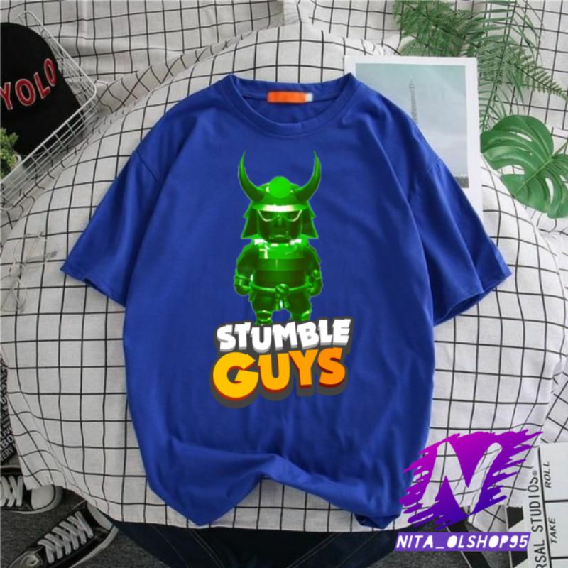 kaos anak stumble guys baju anak stumble guys skin spesial