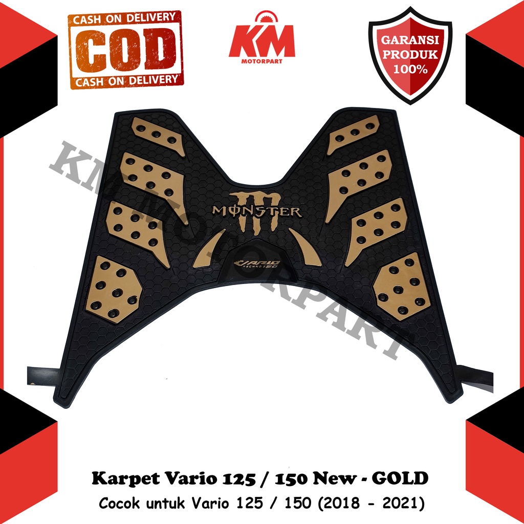 Karpet Vario 150 New 2018 2018 2020 2021 Pijakan Kaki Vario 125 Bordes Alas Kaki Variasi