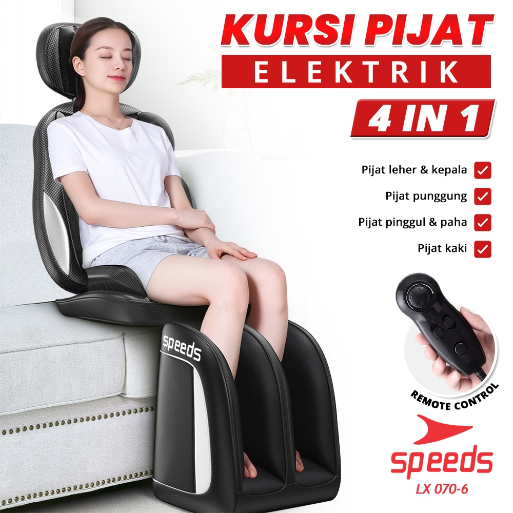 Jual Speeds Kursi Pijat Alat Pijat Terapi Massager Refleksi Kesehatan Massage Body Elektrik