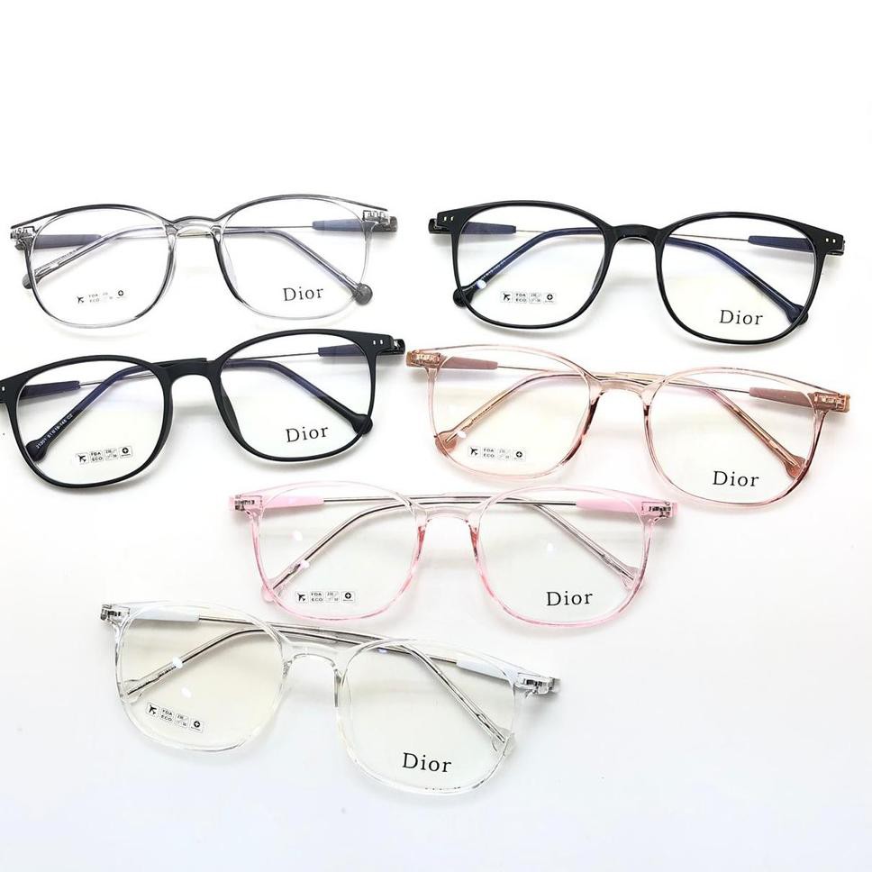 Tr41 Dr 30121 Paket Lensa Minus Antiradiasi Frame Lentur Kacamata Dior 21301 2130 Photogrey Selly