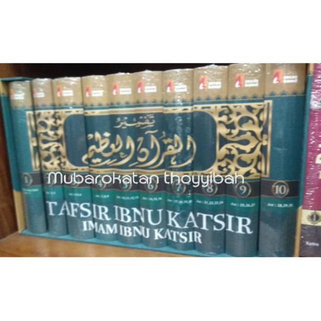 Terjemah tafsir ibnu kasir 10 jilid | terjemah tafsir ibnu Katsir 1 set