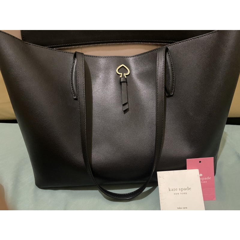 Tas Preloved Kate spade Largge tote adel black
