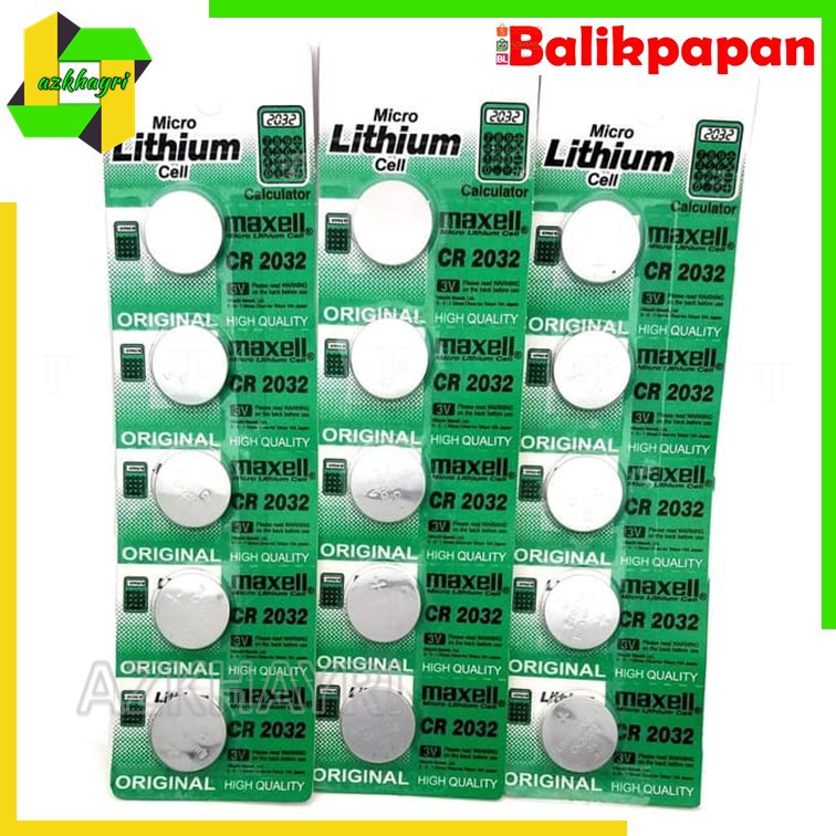 Baterai CR2032 CMOS Kalkulator Jam Remote Mainan Murah CR 2032