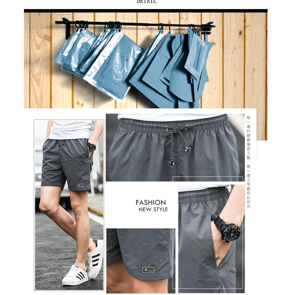 Celana Pendek Pria - Celana Pria Dewasa Sport Santai - Korean Short Pants