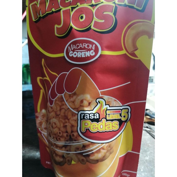 

Macaroni Joss Rasa pedas Cemilan Viral kekinian