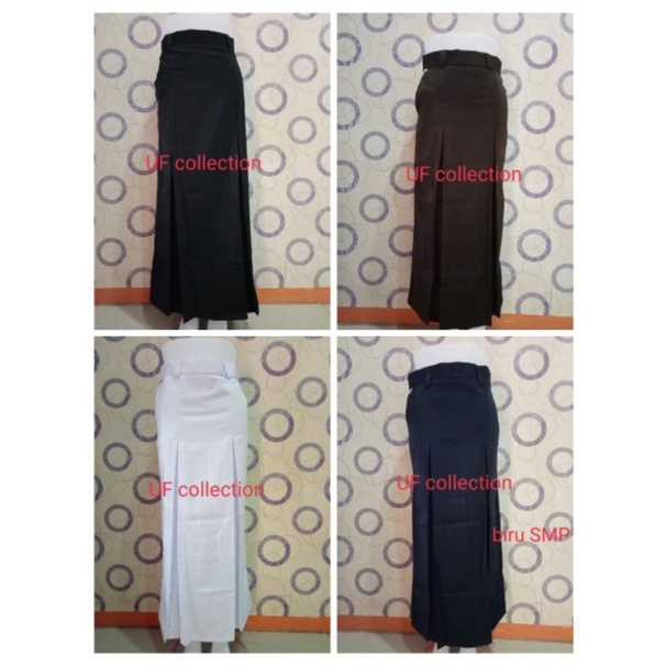 ROK SPAN REMPEL 2  PANJANG SERAGAM SEKOLAH SMP/MTS