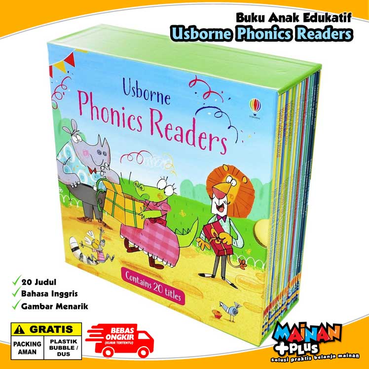 Jual Buku Cerita Anak Bahasa Inggris Usborne Phonics Readers Story Book ...