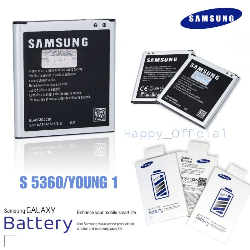 BATRE BATERAI 99% SAMSUNG YOUNG 1/ S5360 / S5330