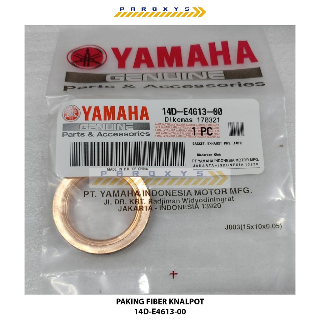 PERPAK PACKING PAKING FIBER KNALPOT 14D-E4613-00 MIO SPORTY SMILE SOUL J GT ORI YGP