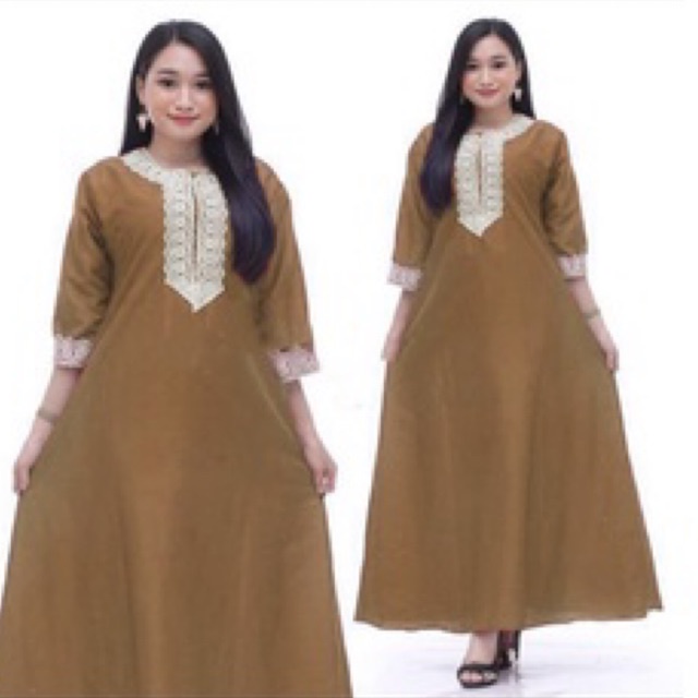 Daster arab rayon murah / gamis wanita / gaun muslimah