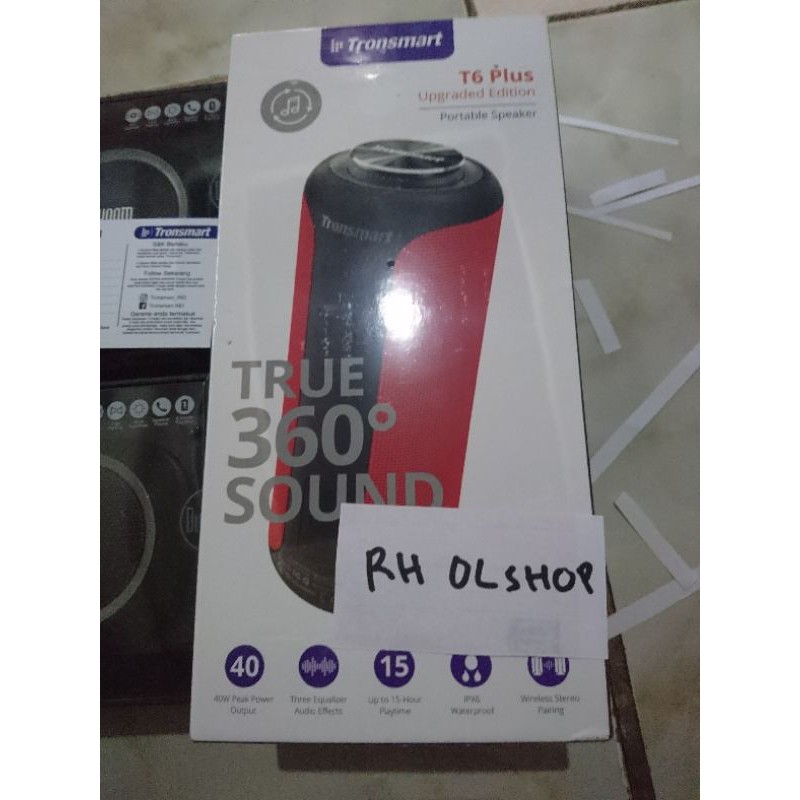 Tronsmart t6 Plus Upgraded Edition Mega Bass 40 W