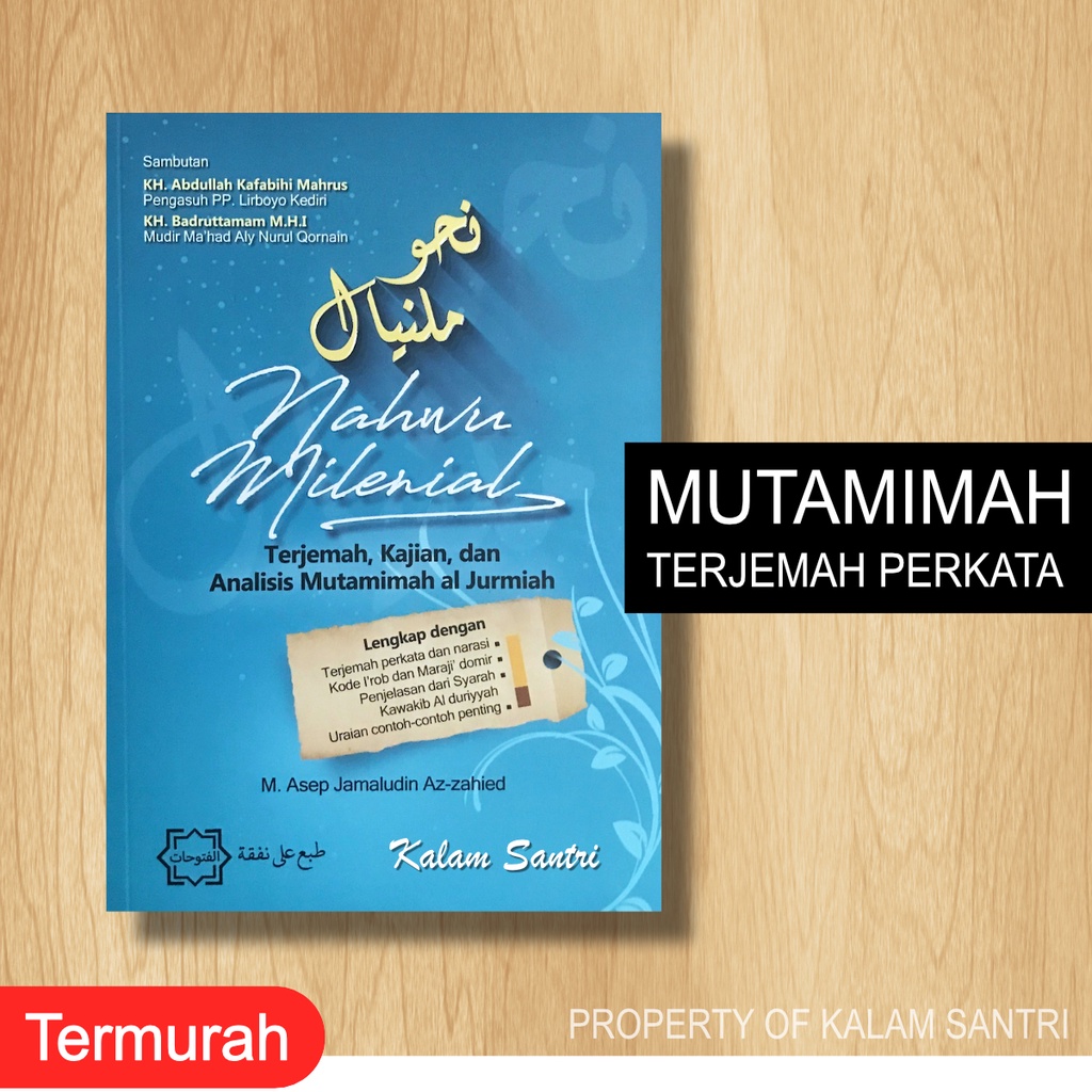 Terjemah Perkata Mutamimah Dilengkapi Kajian Penjelasan Dari Syarah Kawakib | Buku Terjemahan Kitab 