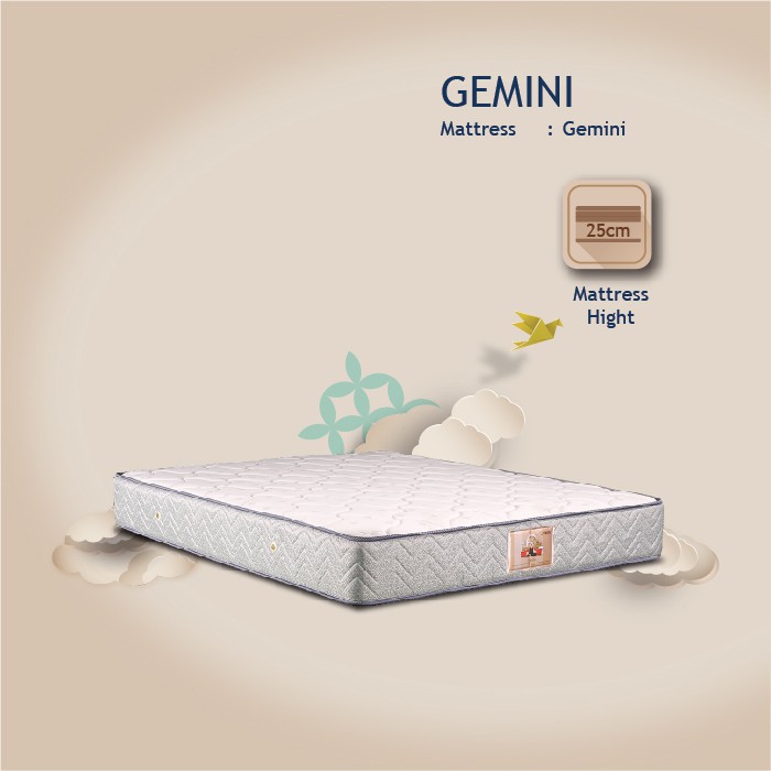 AMEERA - Kasur Spring Bed Gemini Uk. 100 x 200