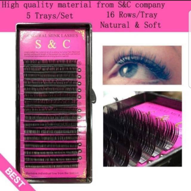 Bulumata Single S&amp;C eyelash extension 0.25/ Bulumata Eyelash Extension